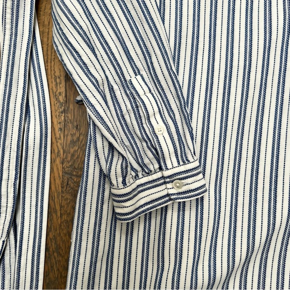 J. Crew Factory Striped Shirtdress - Picture 9 of 12